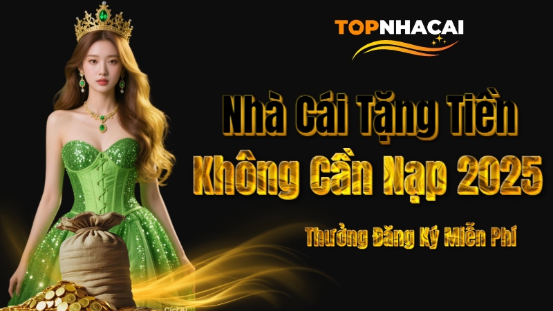 Nhà Cái Tặng Tiền Không Cần Nạp 2025: Thưởng Đăng Ký Miễn Phí Cho Người Mới